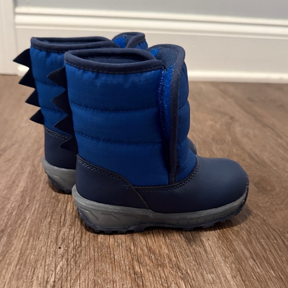 Carter's Navy and Gray Kids Boots